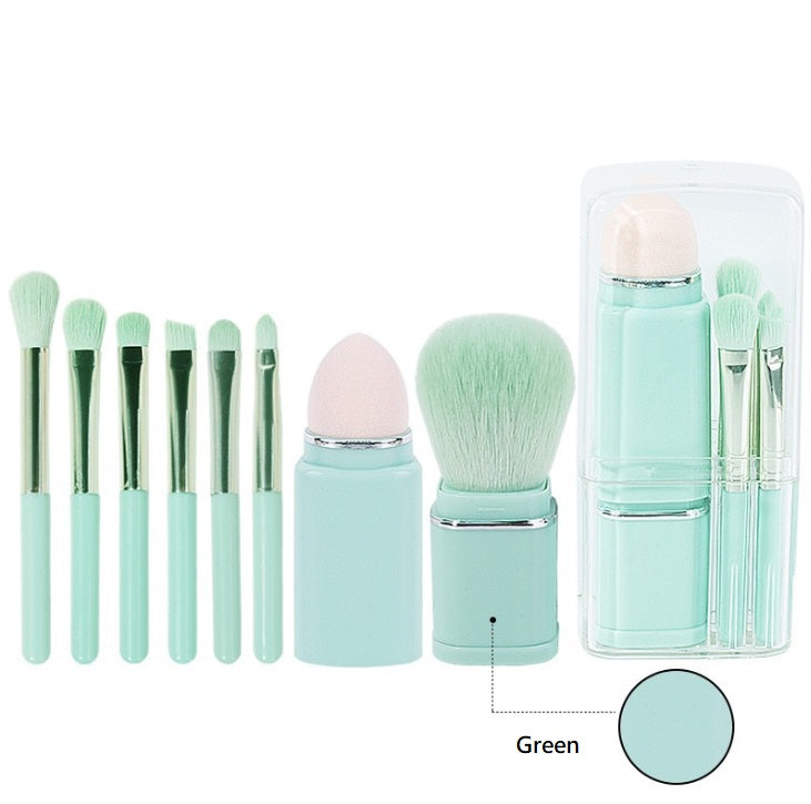 8 in 1 Makeup Brush Set
