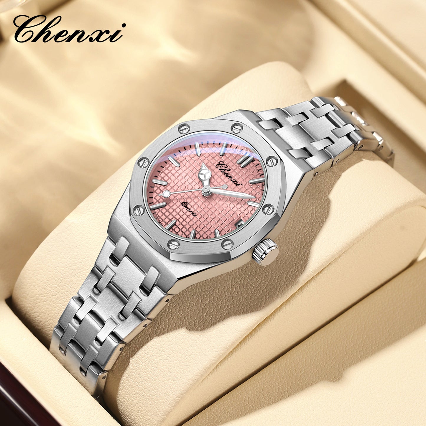 CHENXI Fashion Watch Women Luxury Stainless Steel