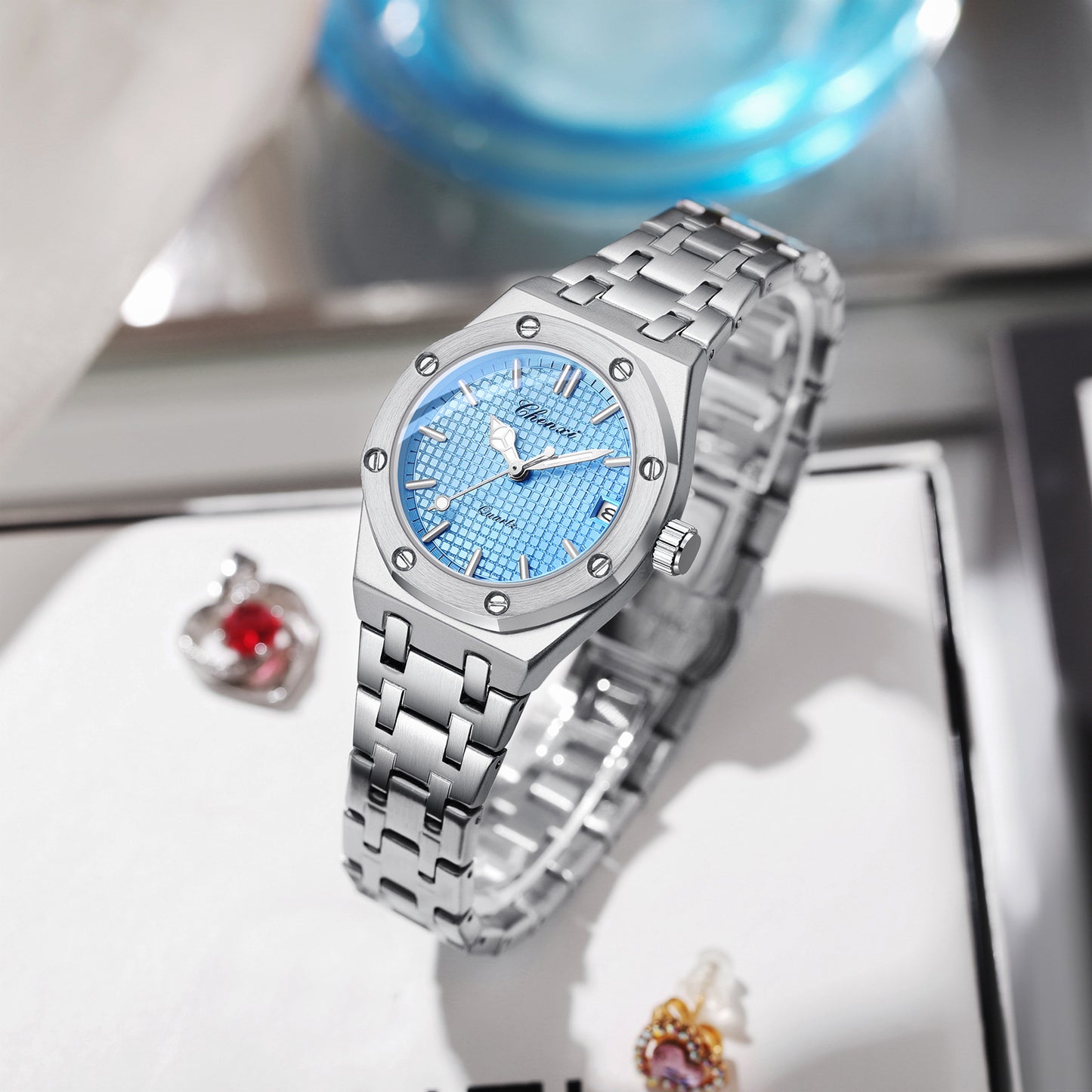 CHENXI Fashion Watch Women Luxury Stainless Steel