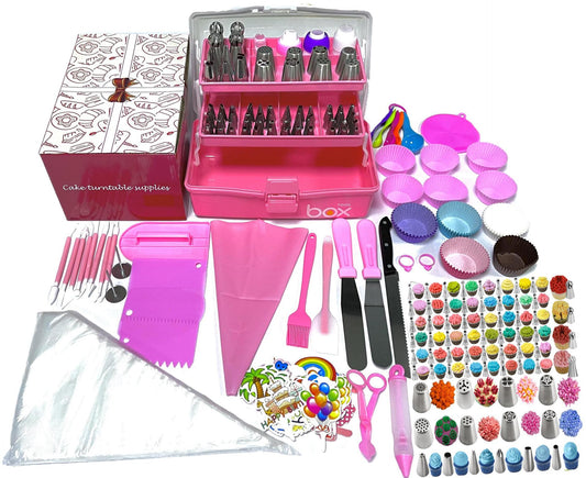 359pcs cake decoration tools kit set with storage box