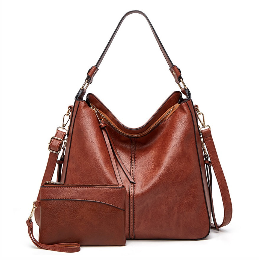 Ladies hobo bag with pouch bag